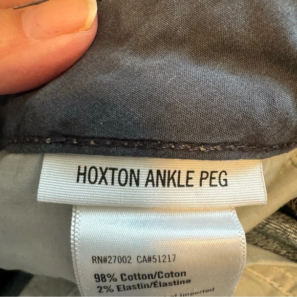 Paige Hoxton Ankle Peg Skinny Jean Medium Wash Size 29 - Picture 6 of 9